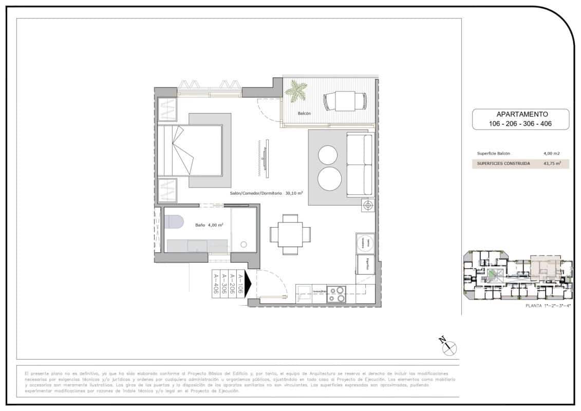 1 camera da letto Appartamento in vendita in Los Cuarteros con piscina garage - 149.900 € (Rif: 9813401)