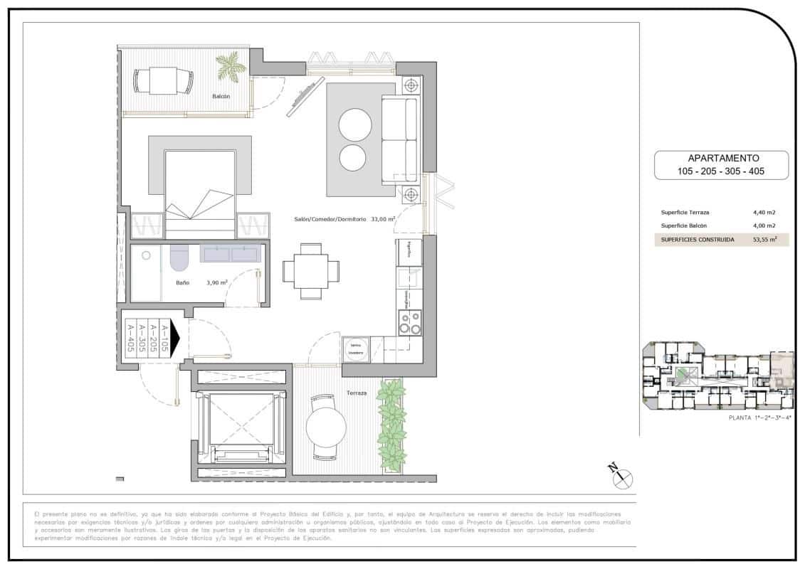 2 soveværelse Lejlighed til salg i Los Cuarteros med swimmingpool garage - € 231.900 (Ref: 9813402)