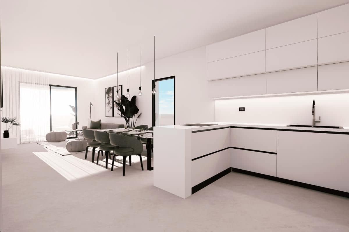 2 bedroom Apartment for sale in Finestrat with pool - € 342,400 (Ref: 9813890)