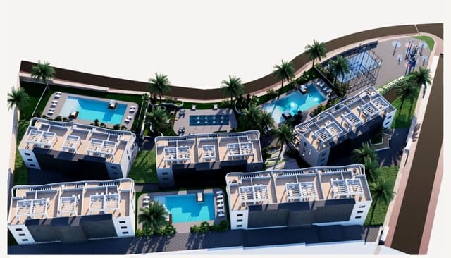 2 bedroom Apartment for sale in Finestrat with pool - € 381,500 (Ref: 9813898)