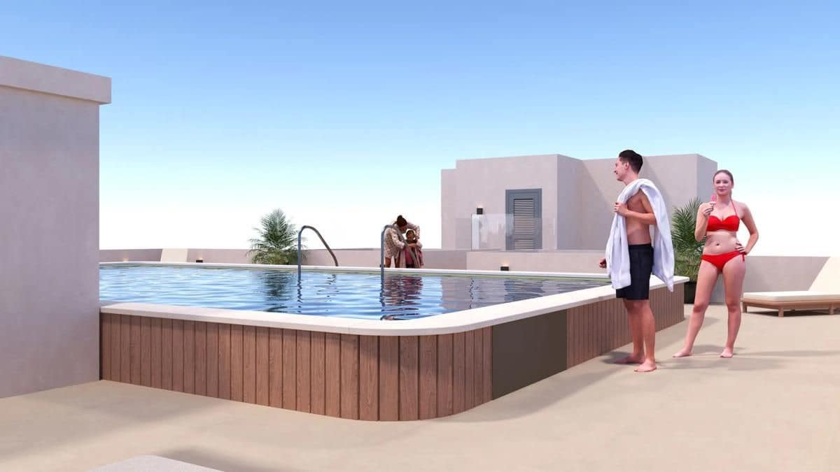 2 bedroom Apartment for sale in San Miguel de Salinas with pool - € 165,000 (Ref: 9839584)