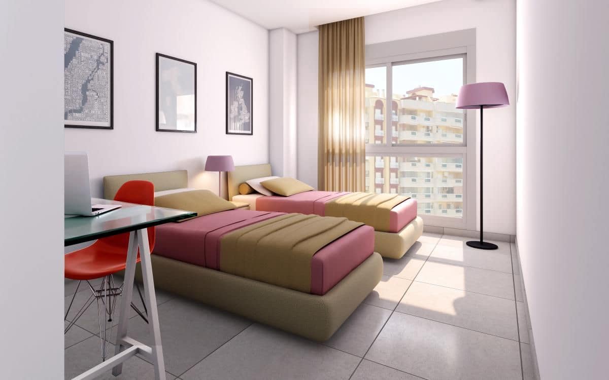 2 soveværelse Lejlighed til salg i La Manga del Mar Menor med swimmingpool - € 255.000 (Ref: 9839608)