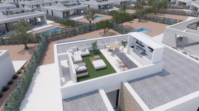 3 soveværelse Villa til salg i Hacienda del Alamo, Fuente Alamo de Murcia med swimmingpool - € 395.000 (Ref: 9840979)