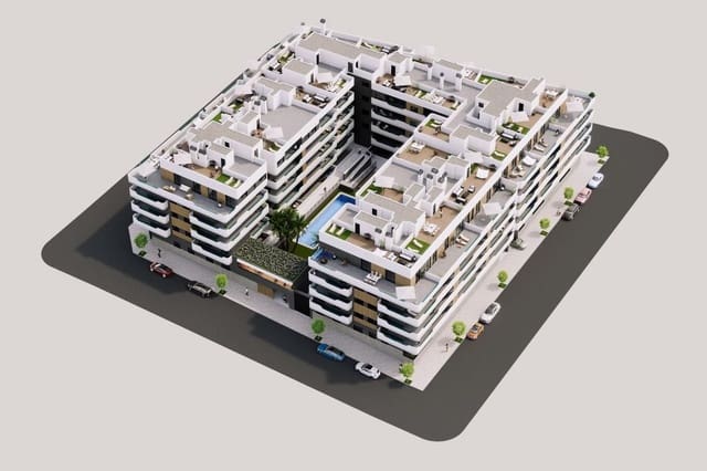 2 quarto Apartamento para venda em Santa Pola com piscina - 245 000 € (Ref: 9840985)