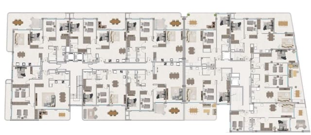 2 quarto Apartamento para venda em Santa Pola com piscina - 245 000 € (Ref: 9840985)