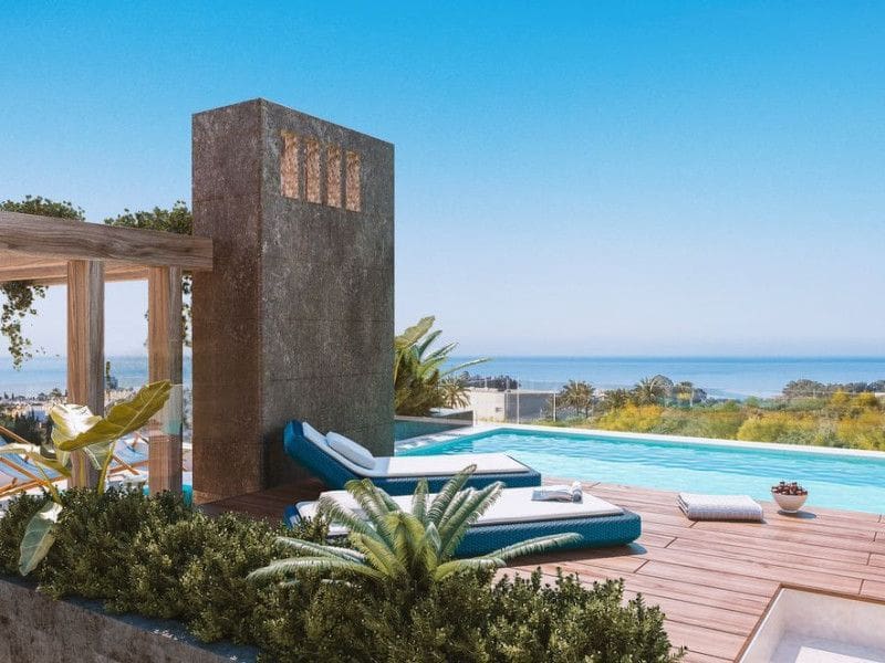 4 makuuhuone Rivitalo myytävänä paikassa Marbella mukana uima-altaan 
autotalli - 1 790 000 € (Ref: 9841006)