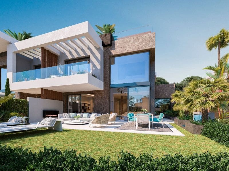 4 makuuhuone Rivitalo myytävänä paikassa Marbella mukana uima-altaan 
autotalli - 1 790 000 € (Ref: 9841006)
