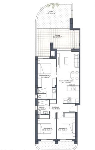 2 soveværelse Bungalow til salg i Rojales med swimmingpool - € 351.000 (Ref: 9846684)