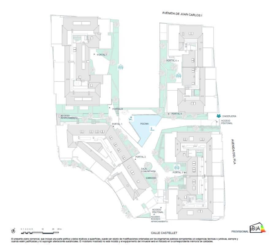 3 Zimmer Apartment zu verkaufen in Javea / Xabia mit Pool Garage - 373.500 € (Ref: 9855715)