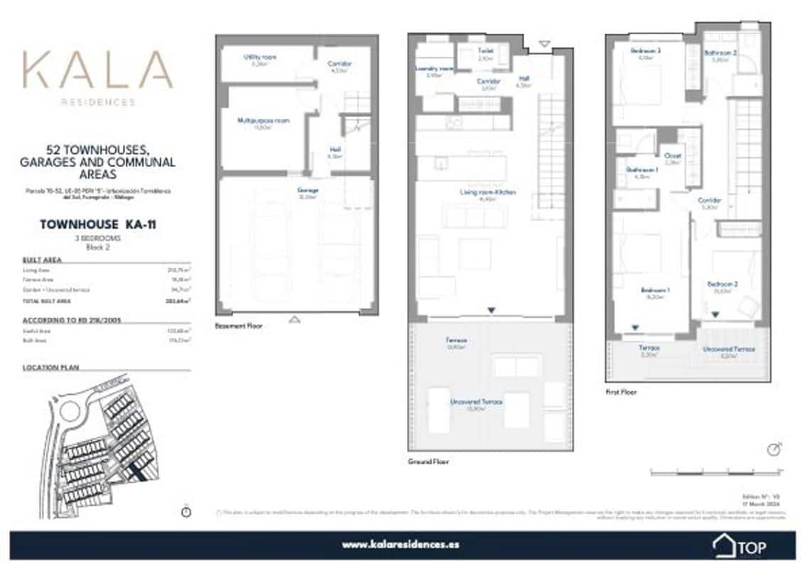 3 soverom Rekkehus til salgs i Fuengirola med svømmebasseng - € 995 000 (Ref: 9865601)