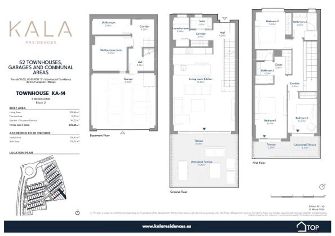 3 soverom Rekkehus til salgs i Fuengirola med svømmebasseng - € 995 000 (Ref: 9865601)