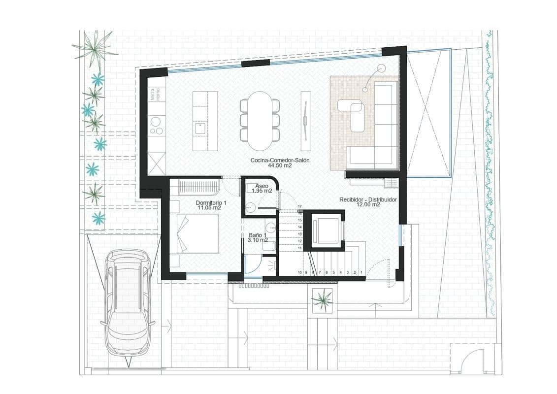 3 sovrum Villa till salu i Cabo de Palos med pool garage - 1 742 500 € (Ref: 9865650)