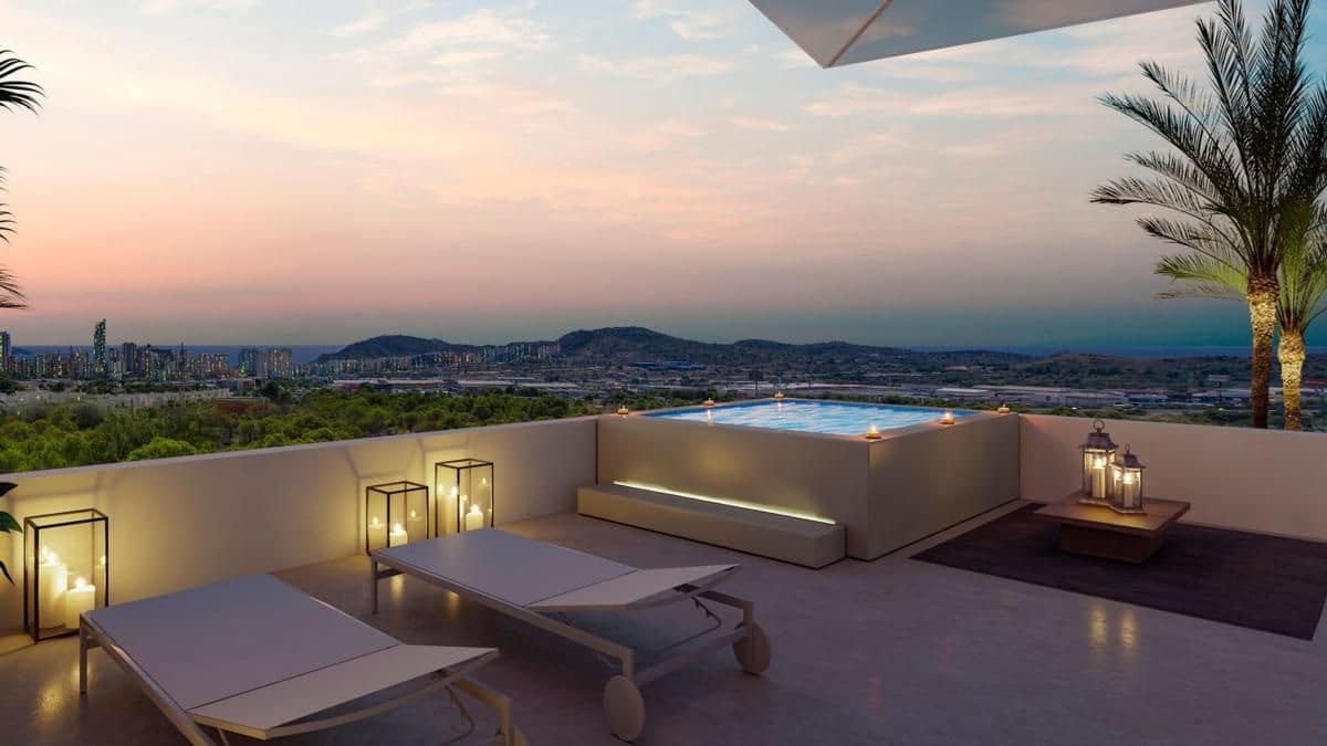 1 bedroom Apartment for sale in Finestrat with pool - € 289,000 (Ref: 9876684)