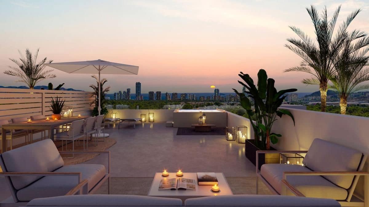 1 bedroom Apartment for sale in Finestrat with pool - € 289,000 (Ref: 9876684)