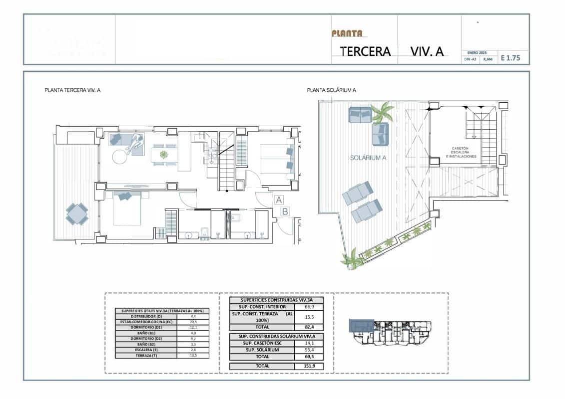 2 quarto Apartamento para venda em La Villajoyosa / Vila Joiosa com piscina - 430 000 € (Ref: 9879108)