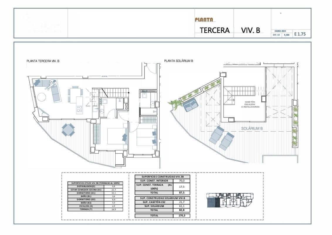 2 quarto Apartamento para venda em La Villajoyosa / Vila Joiosa com piscina - 430 000 € (Ref: 9879108)