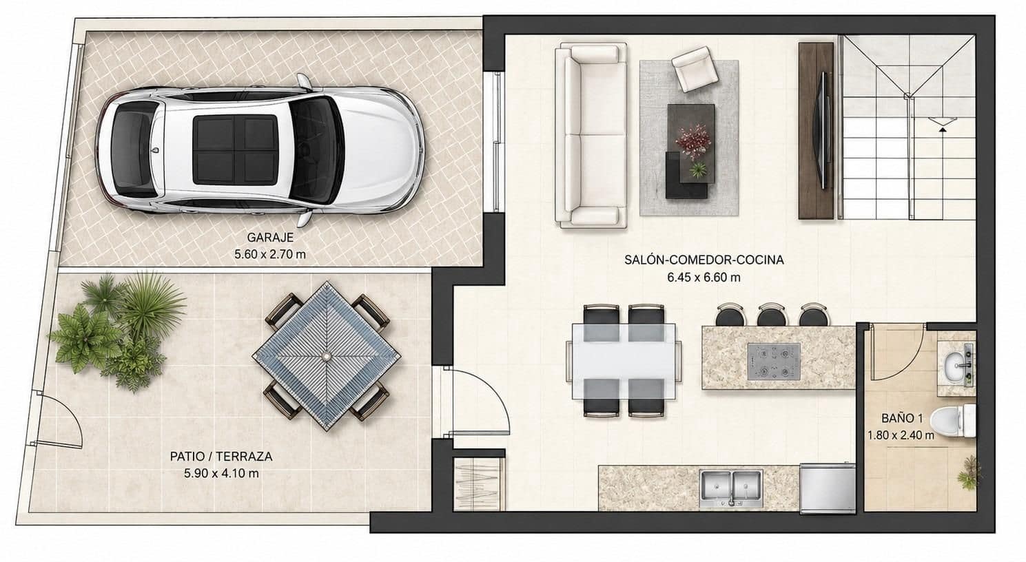 3 bedroom Semi-detached Villa for sale in Filipinas with pool - € 315,000 (Ref: 9879160)