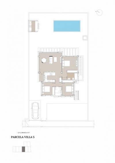 3 makuuhuone Huvila myytävänä paikassa Polop mukana uima-altaan - 568 000 € (Ref: 9888198)