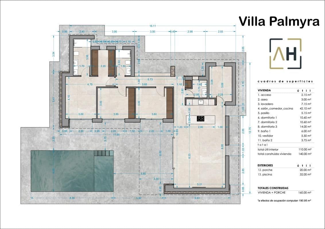 3 camera da letto Villa in vendita in Elche / Elx con piscina - 507.000 € (Rif: 9896540)