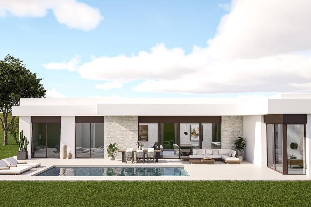 Chalet de 3 habitaciones en Hondón de las Nieves en venta con piscina - 577.274 € (Ref: 9899065)