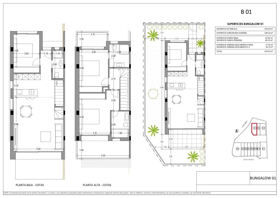 Adosado de 3 habitaciones en Finestrat en venta con piscina - 525.000 € (Ref: 9899092)