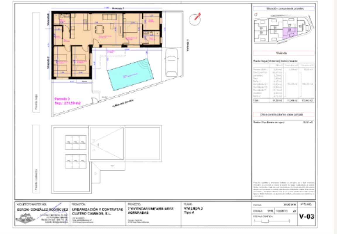 3 bedroom Villa for sale in Daya Nueva with pool - € 388,000 (Ref: 9900985)