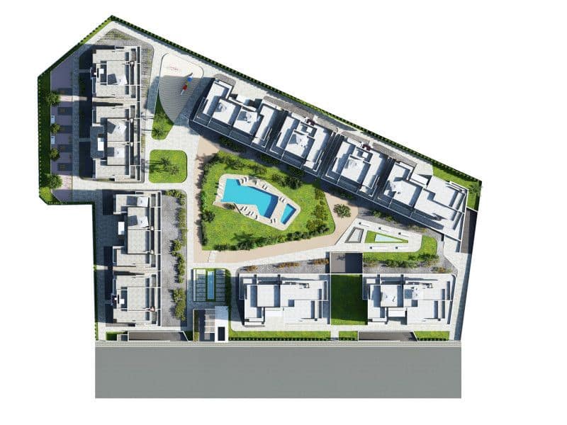 2 makuuhuone Huoneisto myytävänä paikassa Orihuela Costa mukana uima-altaan - 575 000 € (Ref: 9908222)