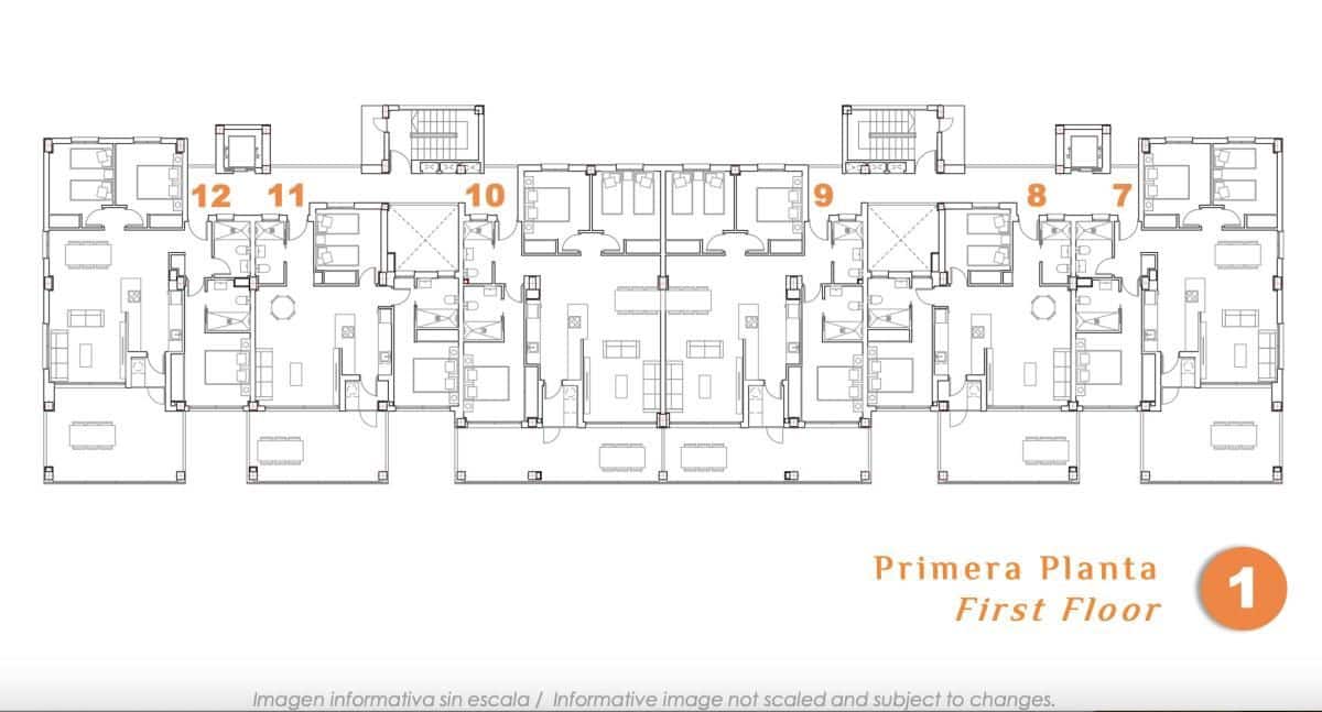 3 quarto Apartamento para venda em San Miguel de Salinas com piscina - 322 000 € (Ref: 9908239)