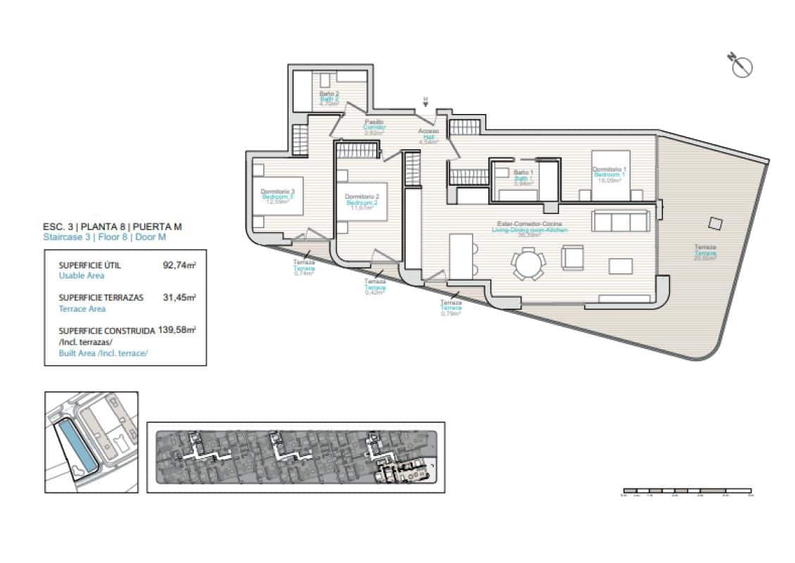 2 bedroom Apartment for sale in La Villajoyosa / Vila Joiosa with pool garage - € 350,000 (Ref: 9930888)