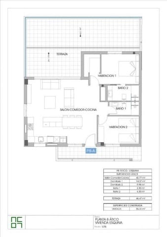 2 soverom Leilighet til salgs i La Villajoyosa / Vila Joiosa med svømmebasseng garasje - € 349 000 (Ref: 9931747)