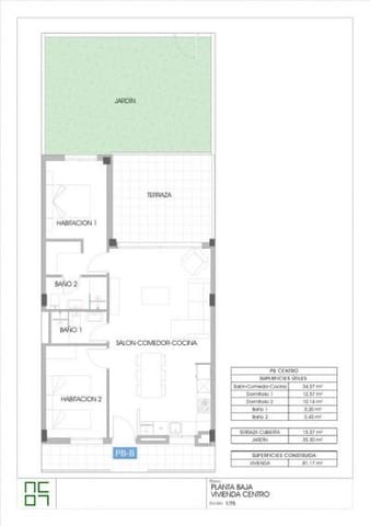 2 soverom Leilighet til salgs i La Villajoyosa / Vila Joiosa med svømmebasseng garasje - € 349 000 (Ref: 9931747)