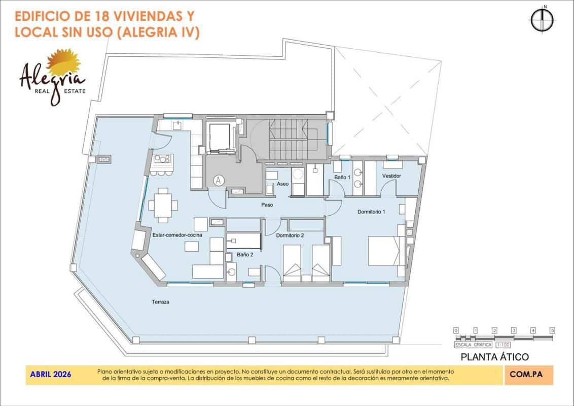 2 quarto Apartamento para venda em Alicante cidade - 399 000 € (Ref: 9943723)