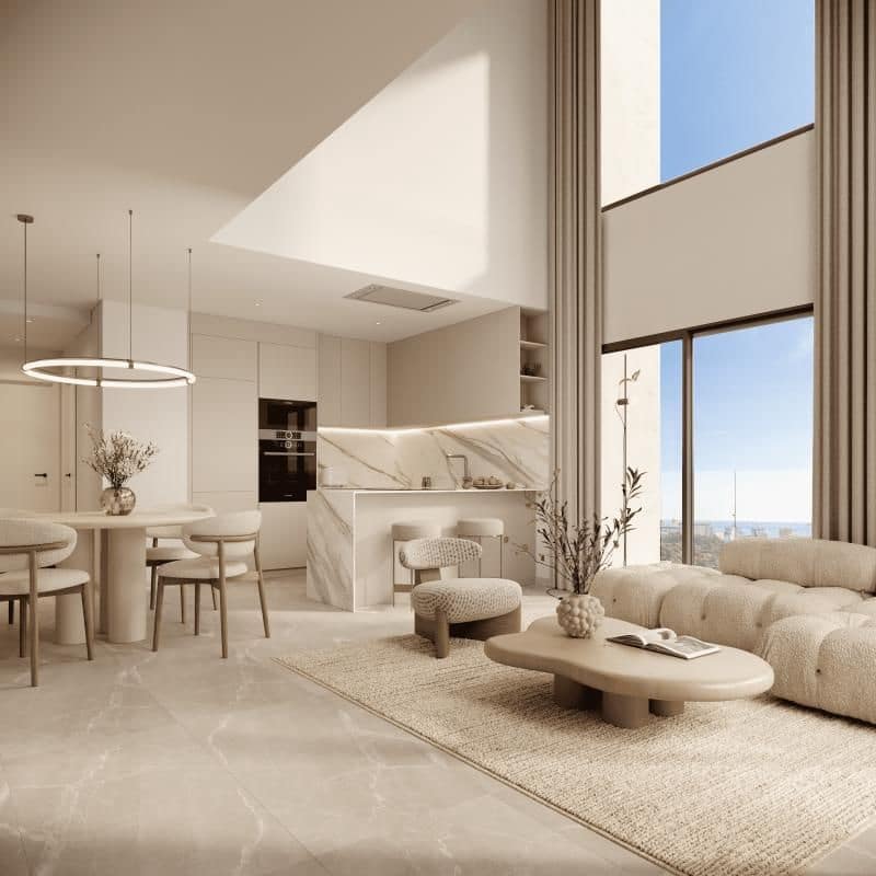 2 sovrum Lägenhet till salu i Calpe / Calp med pool - 415 000 € (Ref: 9944194)