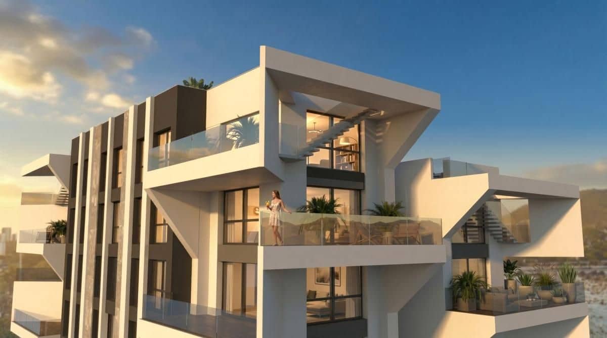 3 sovrum Lägenhet till salu i La Villajoyosa / Vila Joiosa med pool garage - 372 000 € (Ref: 9955970)