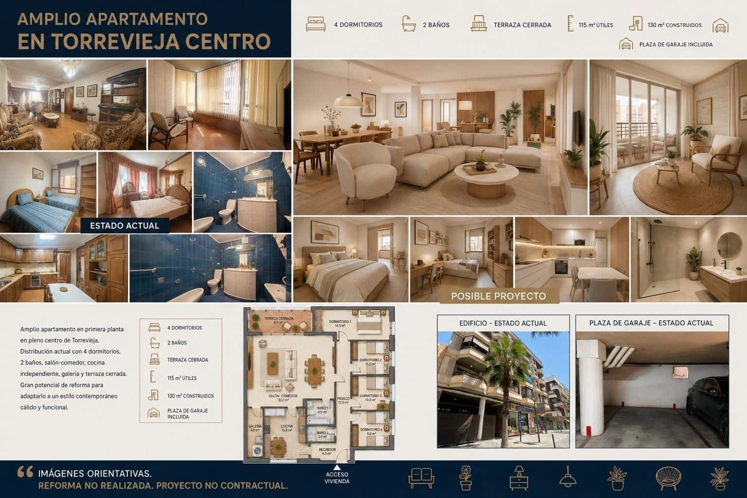4 slaapkamer Appartement te koop in Torrevieja - € 255.000 (Ref: 9979063)