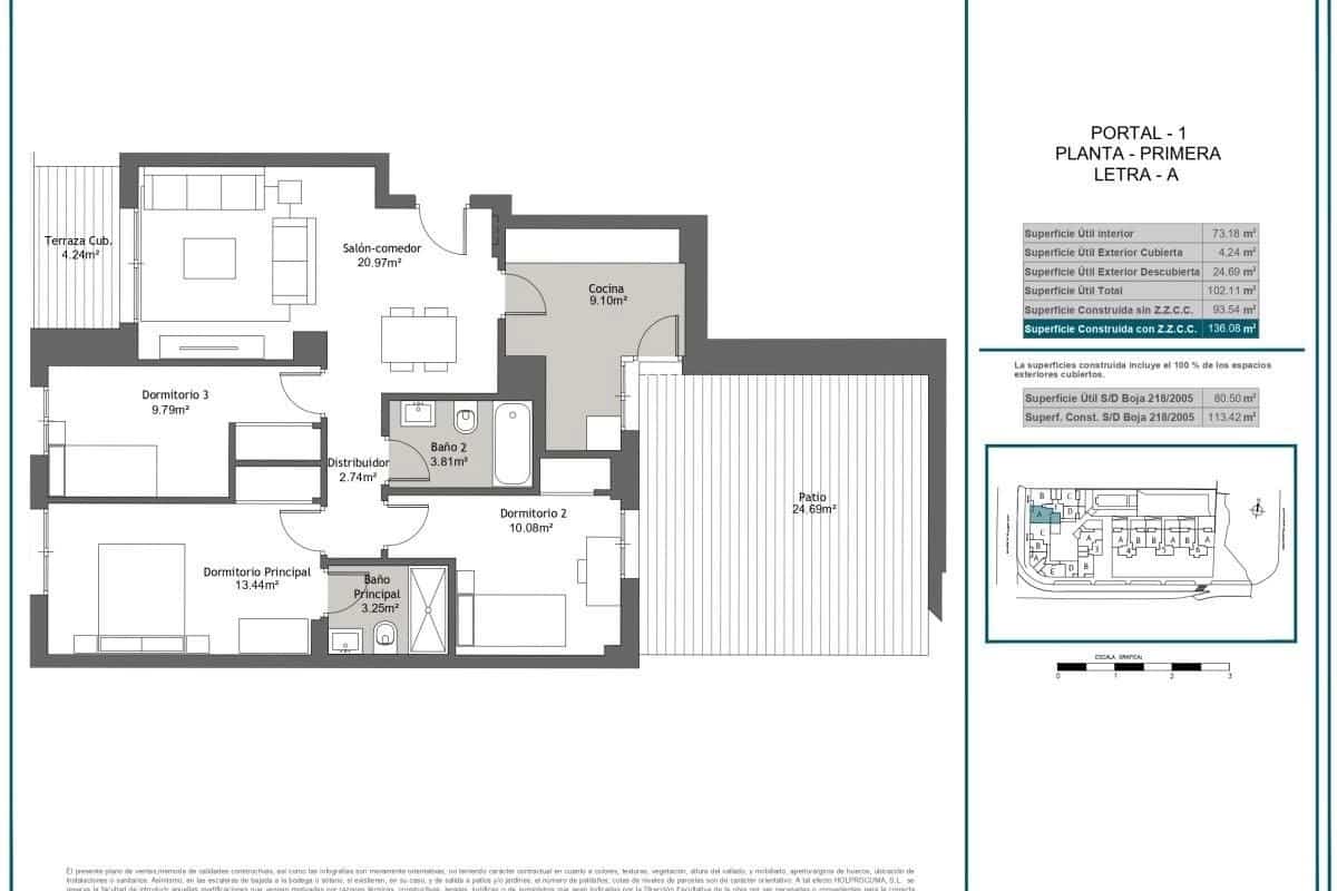 1 quarto Apartamento para venda em Velez-Malaga com piscina garagem - 219 950 € (Ref: 9979939)