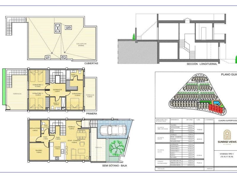 Bungalow de 3 habitaciones en Monforte del Cid en venta con piscina - 365.000 € (Ref: 9980512)