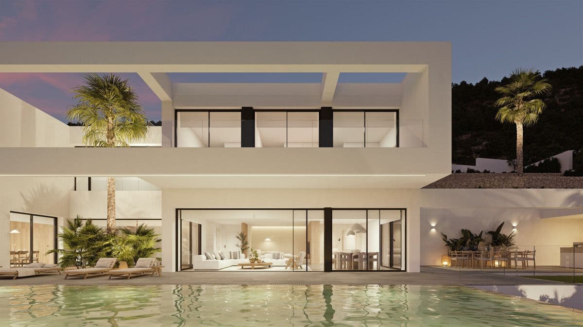 4 makuuhuone Huvila myytävänä paikassa Calpe / Calp mukana uima-altaan - 3 410 000 € (Ref: 9992057)