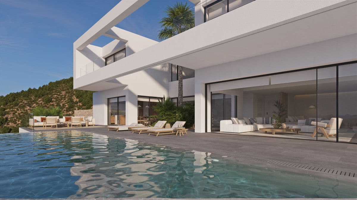 4 makuuhuone Huvila myytävänä paikassa Calpe / Calp mukana uima-altaan - 3 410 000 € (Ref: 9992057)