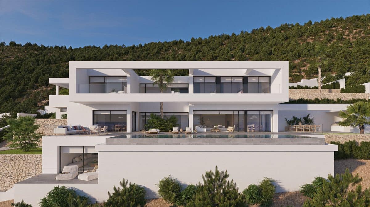 4 makuuhuone Huvila myytävänä paikassa Calpe / Calp mukana uima-altaan - 3 410 000 € (Ref: 9992057)