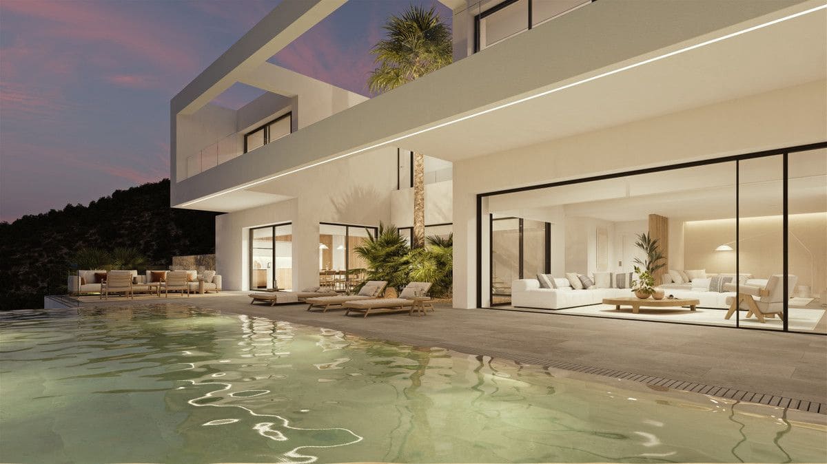 4 makuuhuone Huvila myytävänä paikassa Calpe / Calp mukana uima-altaan - 3 410 000 € (Ref: 9992057)