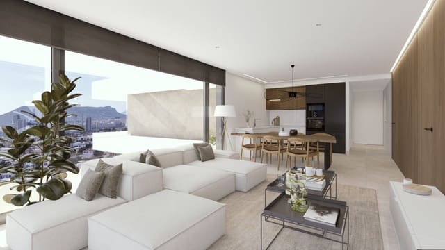 3 soveværelse Lejlighed til salg i Levante - Playa Fossa, Calpe / Calp med swimmingpool - € 857.000 (Ref: 9992058)