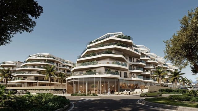 3 soveværelse Lejlighed til salg i Las Flores, Mijas med swimmingpool - € 480.000 (Ref: 9992094)