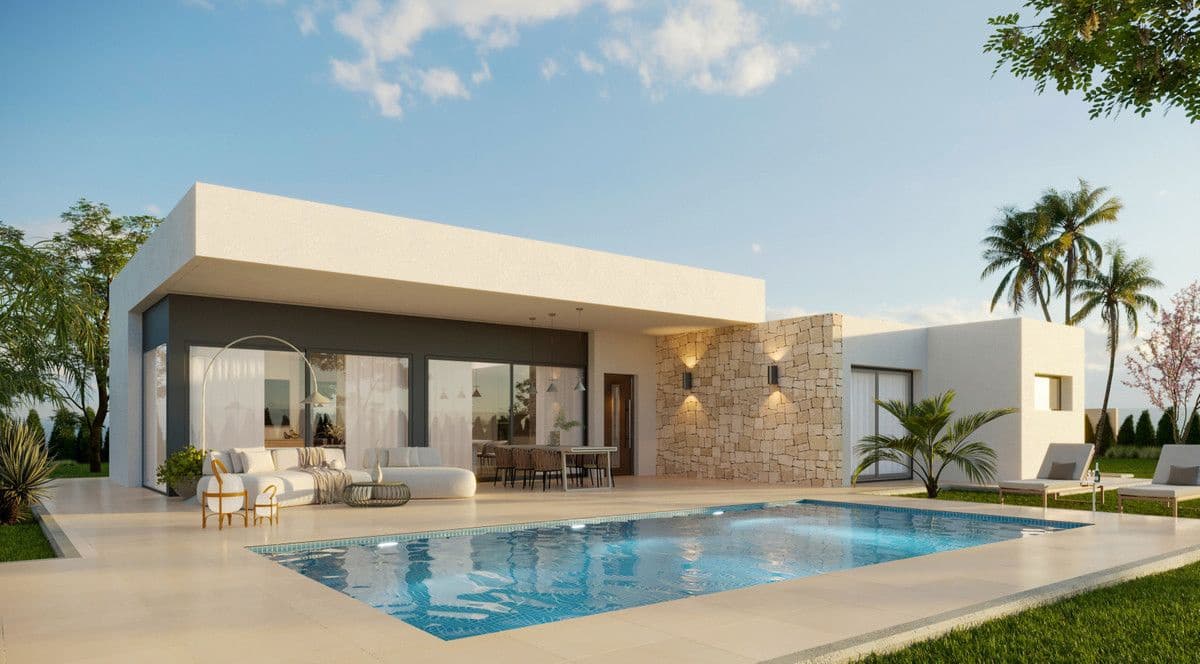 2 soveværelse Villa til salg i Aspe med swimmingpool - € 416.000 (Ref: 9992130)