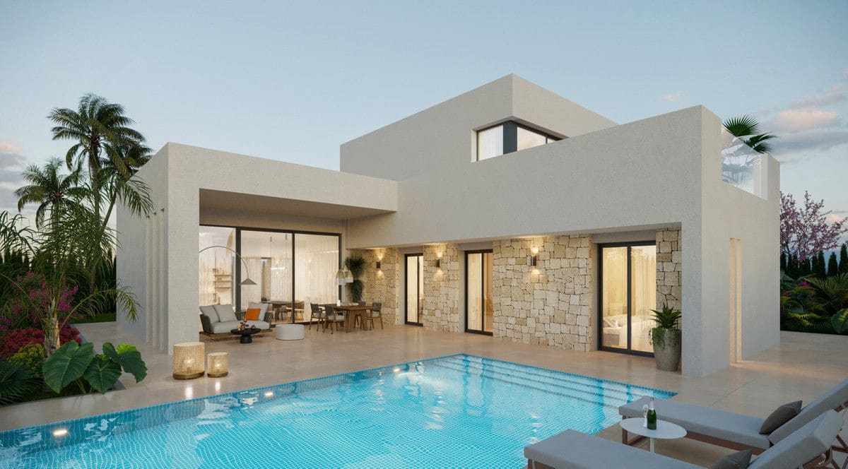 4 Zimmer Villa zu verkaufen in Aspe mit Pool - 500.000 € (Ref: 9992132)
