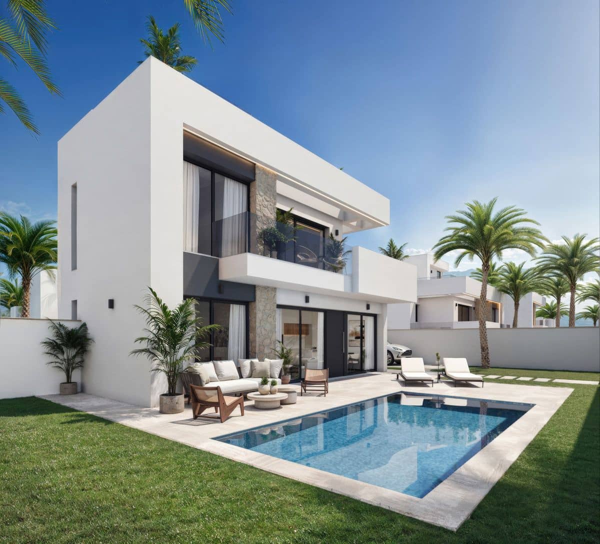 3 sypialnia Willa na sprzedaż w Los Alcazares z basenem - 785 000 € (Ref: 9992202)