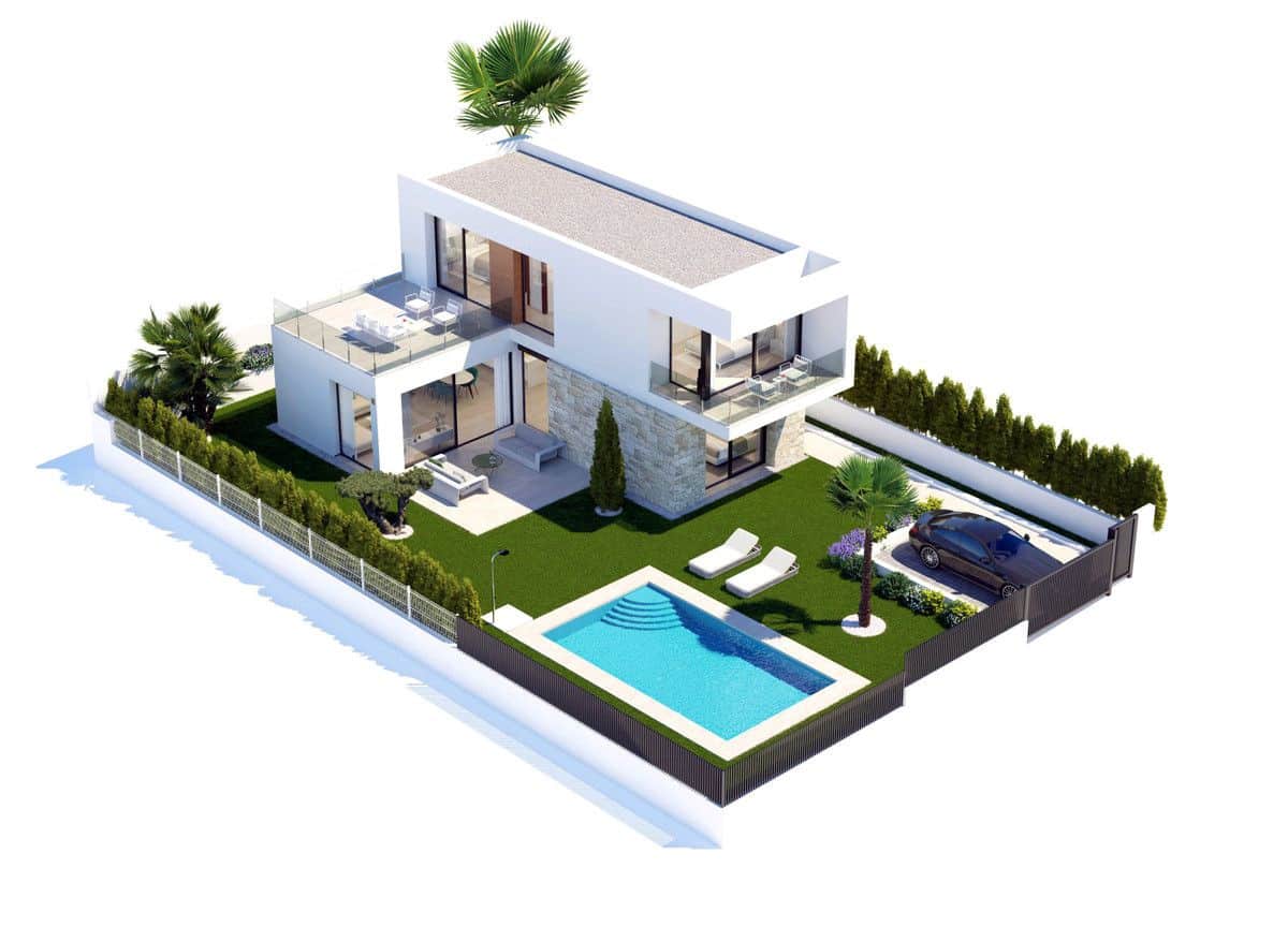 4 soveværelse Villa til salg i Finestrat med swimmingpool - € 2.195.000 (Ref: 9992223)