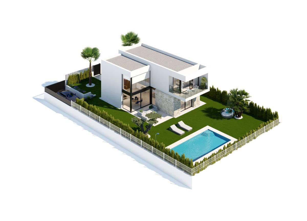 3 bedroom Villa for sale in Finestrat with pool - € 1,195,000 (Ref: 9992225)