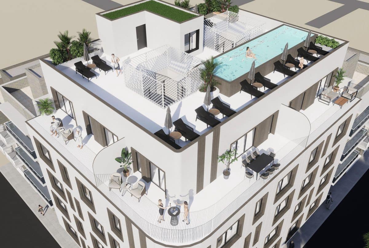 3 soveværelse Lejlighed til salg i Torrevieja med swimmingpool - € 470.000 (Ref: 9992253)
