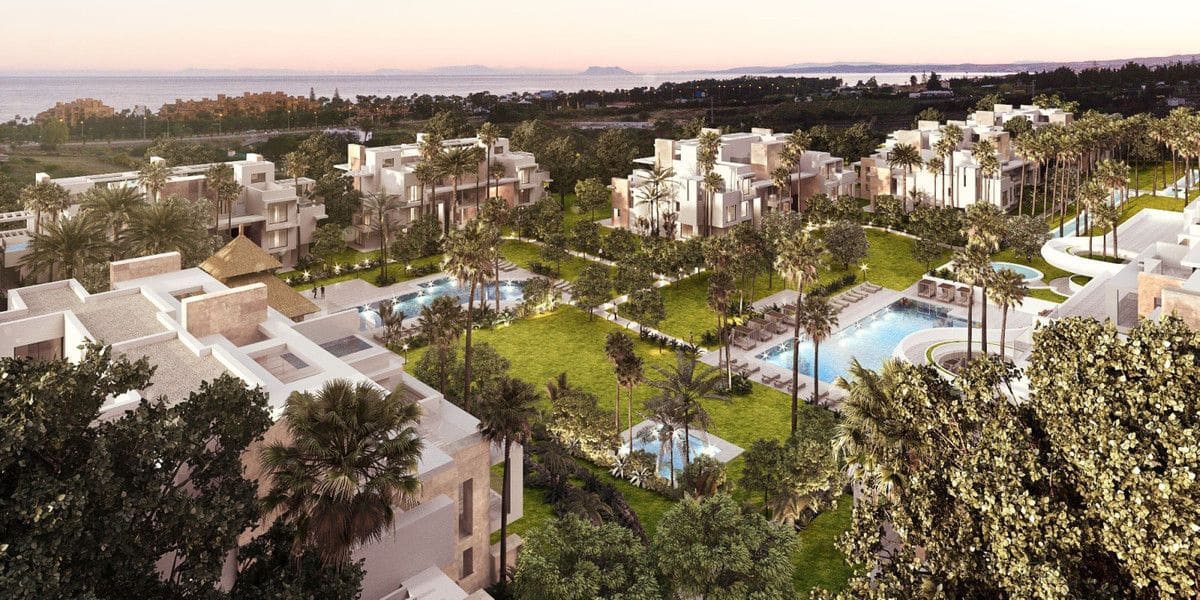 3 soveværelse Lejlighed til salg i New Golden Mile med swimmingpool - € 965.000 (Ref: 9992257)